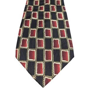 J. Ferrar 100% Silk Luxury Fashion Tie 3 3/4 wide 58 long